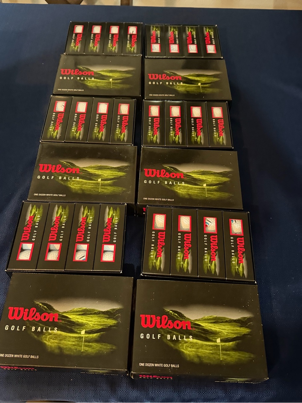 Wilson Golf Balls 6 dozen brand new